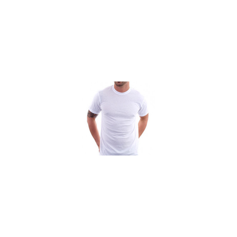 Men White T-shirt