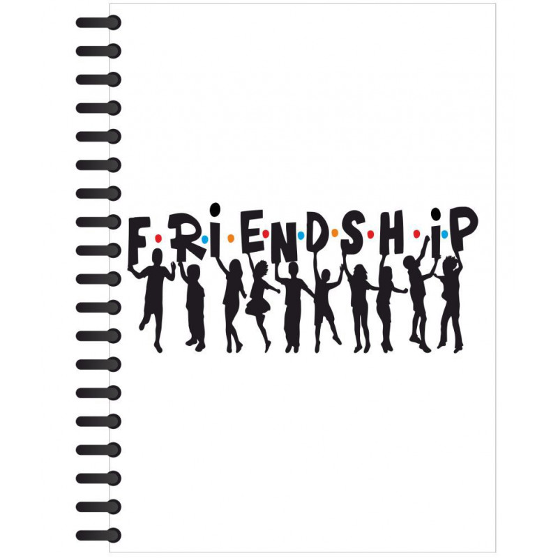 Single Ruled Paper Cover Notebook-100Pages