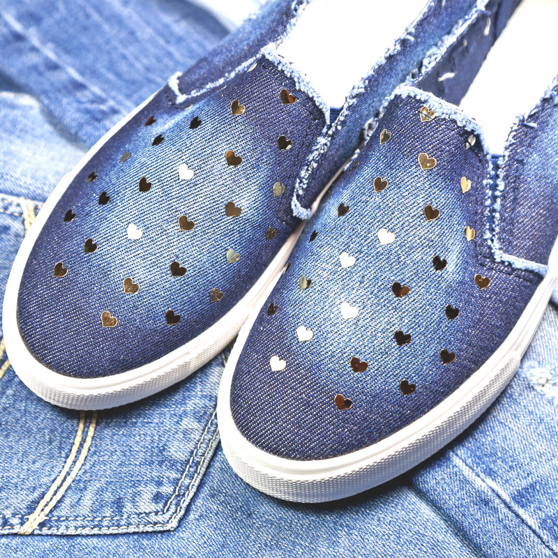 Denim Scarpe da Tennis Donna
