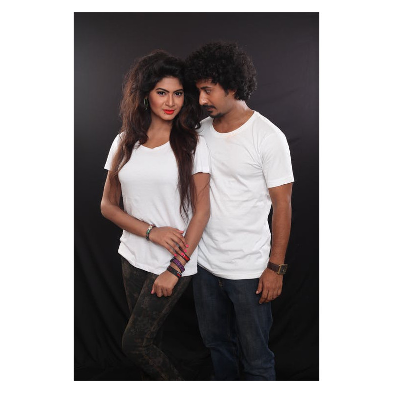 combo couple blanc T-Shirts