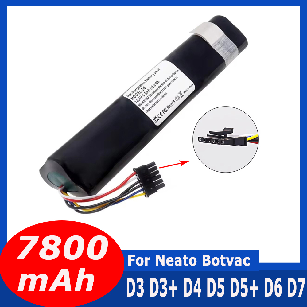 Battery 945-0225, 205-0011 for Neato Botvac Connected, D3, D3+, D4, D5, D5+, D6, D7, D301, D303,D502,D503,D701,D702,D703,D705