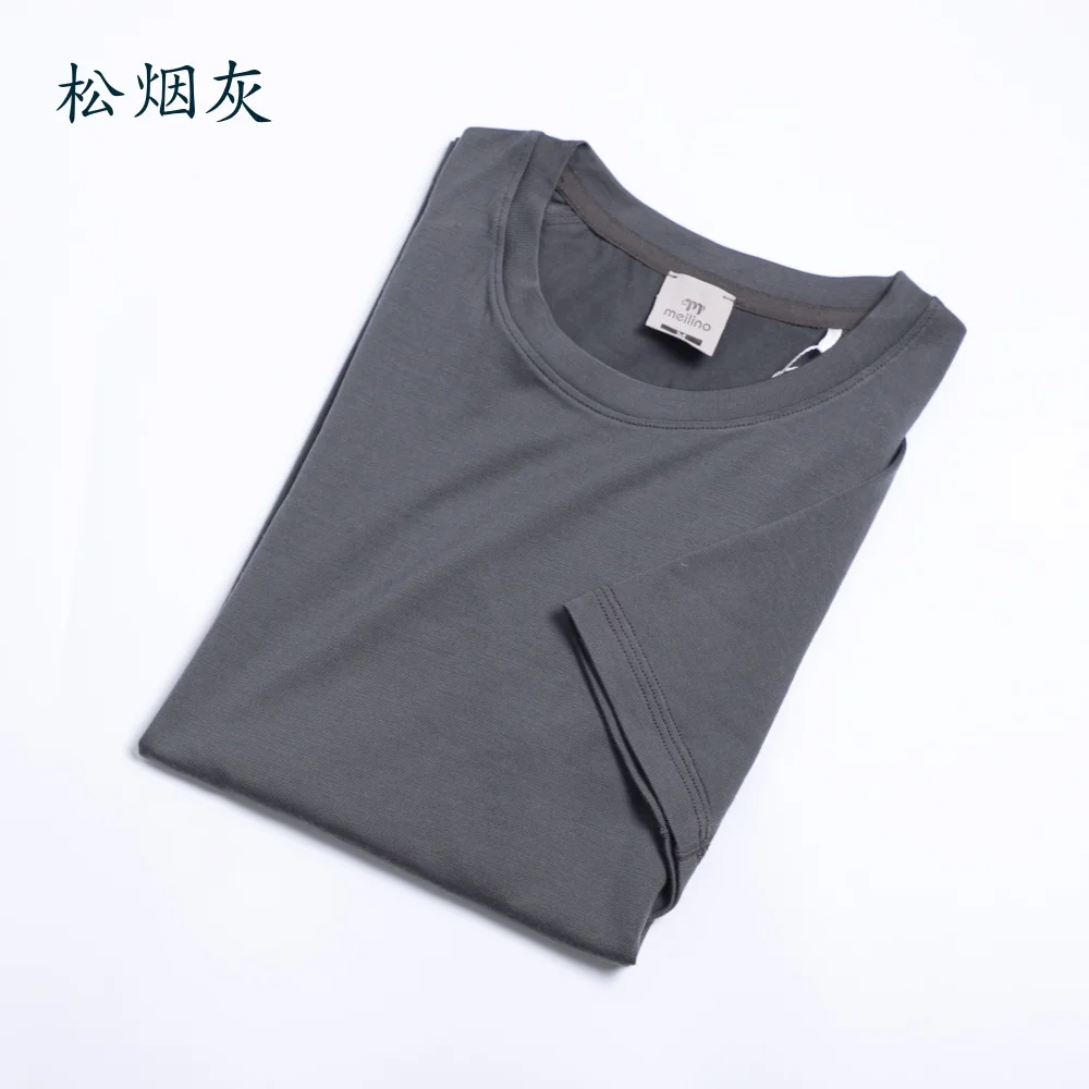 Women's 100% Merino Wool T Shirt Merino Short Sleeve Slim Fit Base Layer Tee Hiking Yoga Running Breathable Wicking Quick Drying