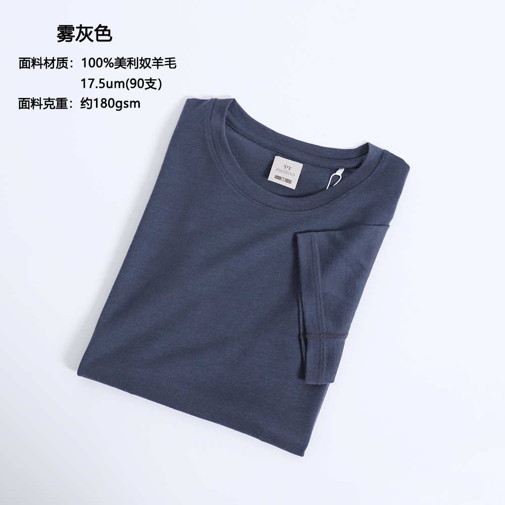 Women's 100% Merino Wool T Shirt Merino Short Sleeve Slim Fit Base Layer Tee Hiking Yoga Running Breathable Wicking Quick Drying