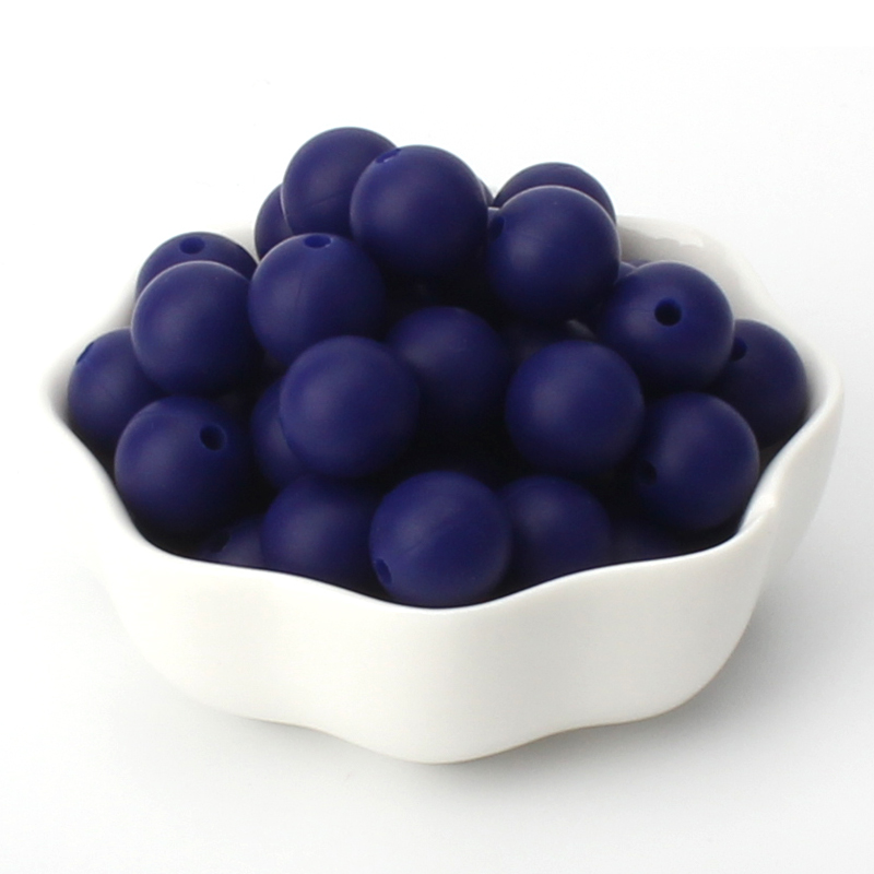 40pcs 9/12/15mm Silicone Round Beads for Pen Decor Jewelry Making DIY Pendant Bracelet Chain Keychain Bulk Handmade ﻿Wholesale