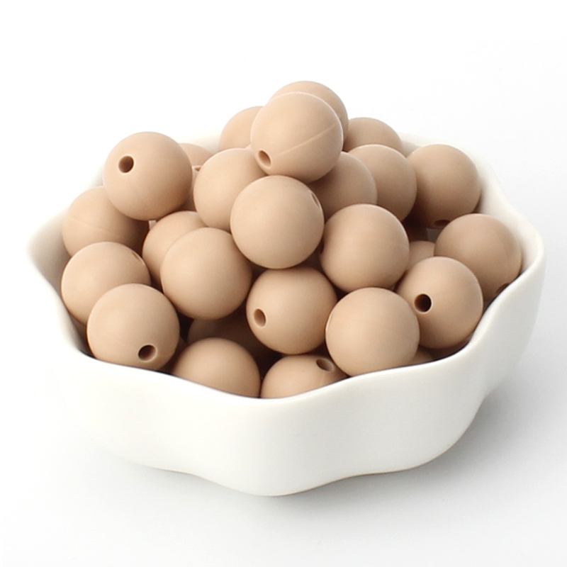 40pcs 9/12/15mm Silicone Round Beads for Pen Decor Jewelry Making DIY Pendant Bracelet Chain Keychain Bulk Handmade ﻿Wholesale