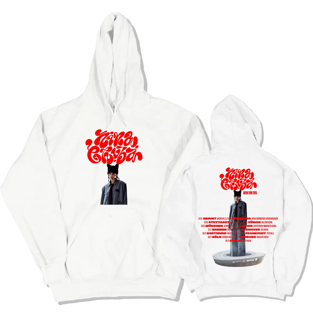 Arena Tour 2025 Nina Chuba Hoodies Sudaderas Para Mujer Winter Women Men Clothing Singer Printing Sweatshirts Casual Pullovers