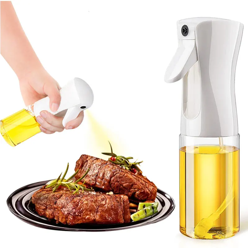 Bouteille de pulvérisation d'huile d'olive pour barbecue, pulvérisateur d'huile d'olive en plastique, bouteille vide, bouteille 