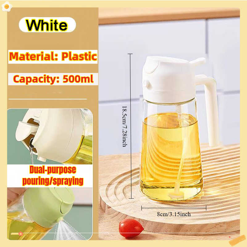 Bouteille de pulvérisation d'huile d'olive pour barbecue, pulvérisateur d'huile d'olive en plastique, bouteille vide, bouteille 