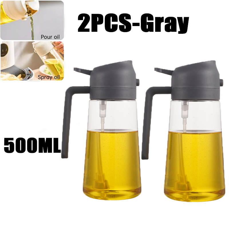 Bouteille de pulvérisation d'huile d'olive pour barbecue, pulvérisateur d'huile d'olive en plastique, bouteille vide, bouteille 