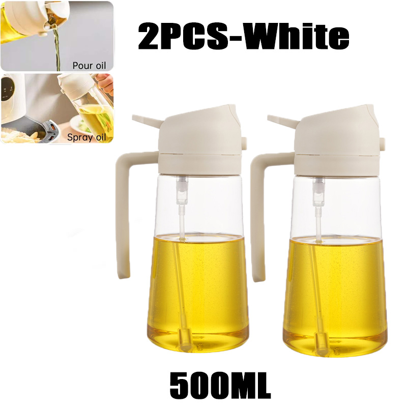 Bouteille de pulvérisation d'huile d'olive pour barbecue, pulvérisateur d'huile d'olive en plastique, bouteille vide, bouteille 