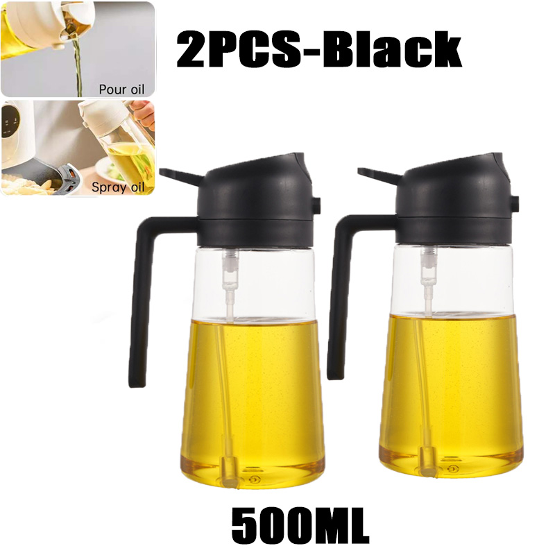 Bouteille de pulvérisation d'huile d'olive pour barbecue, pulvérisateur d'huile d'olive en plastique, bouteille vide, bouteille 