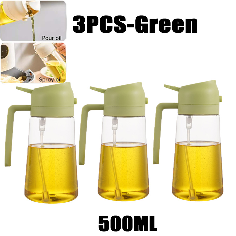 Bouteille de pulvérisation d'huile d'olive pour barbecue, pulvérisateur d'huile d'olive en plastique, bouteille vide, bouteille 