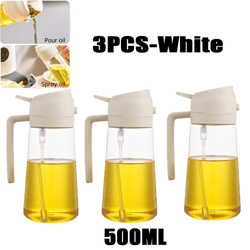 Bouteille de pulvérisation d'huile d'olive pour barbecue, pulvérisateur d'huile d'olive en plastique, bouteille vide, bouteille 