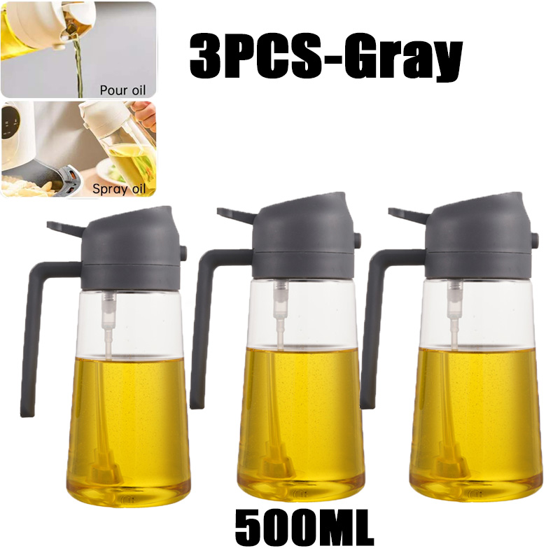 Bouteille de pulvérisation d'huile d'olive pour barbecue, pulvérisateur d'huile d'olive en plastique, bouteille vide, bouteille 