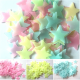 100pcs 3D Stars Glow In The Dark Luminous Fluorescent Three-Color Mixing Wall Stickers Living Home Decor For Kids Rooms 1016