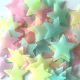 100pcs 3D Stars Glow In The Dark Luminous Fluorescent Three-Color Mixing Wall Stickers Living Home Decor For Kids Rooms 1016